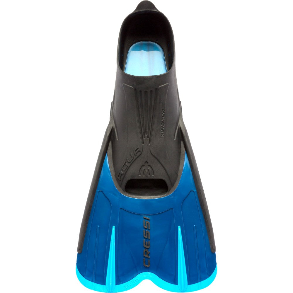 Cressi Agua Short Full Foot Swimming or Training Dive Fins