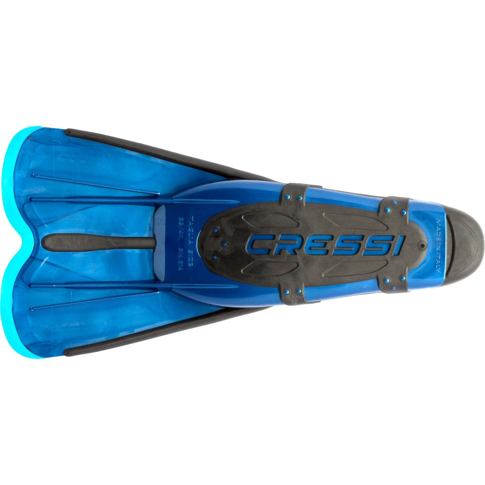 Cressi Agua Short Full Foot Swimming or Training Dive Fins