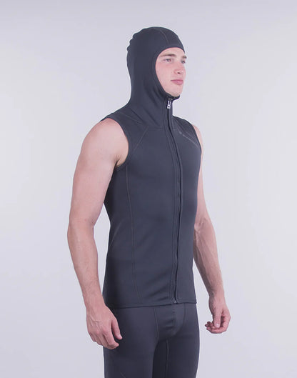 Sharkskin T2 Chillproof Full Zip Vest With Hood - Men