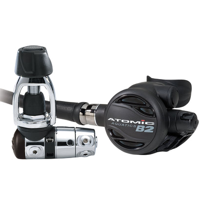 Atomic Aquatics B2 Regulator - Black Sealed