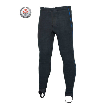 BARE SB System Mid Layer Pants Men's with Polartec Power Stretch compression-resistant fleece for drysuit diving