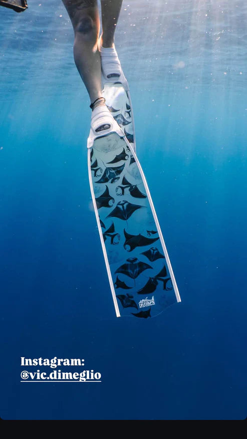 Divermon Manta Free Diving Fins Blades - Composite Soft
