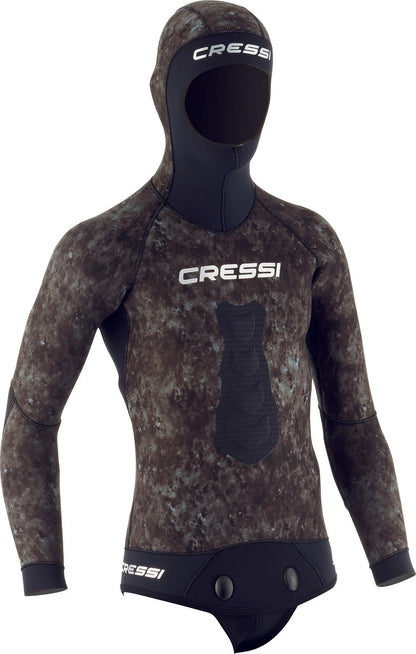 Cressi Tracina Open Cell Camo Wetsuit 5mm 2-PC - Men