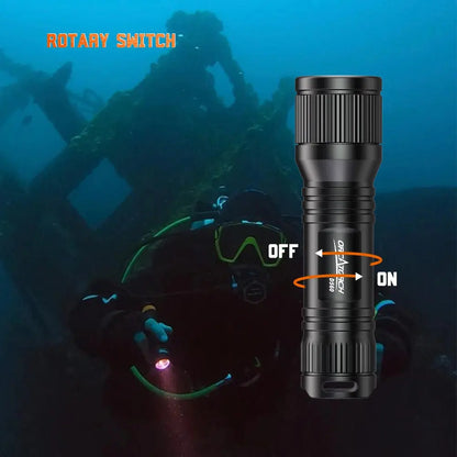 OrcaTorch D560 700 Lumens Dive Light Small & Lightweight