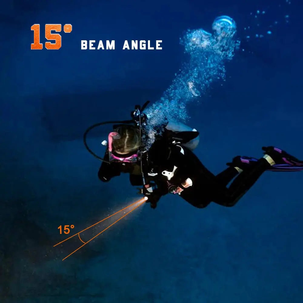 OrcaTorch D560 700 Lumens Dive Light Small & Lightweight