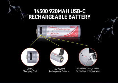 OrcaTorch D560 700 Lumens Dive Light Small & Lightweight