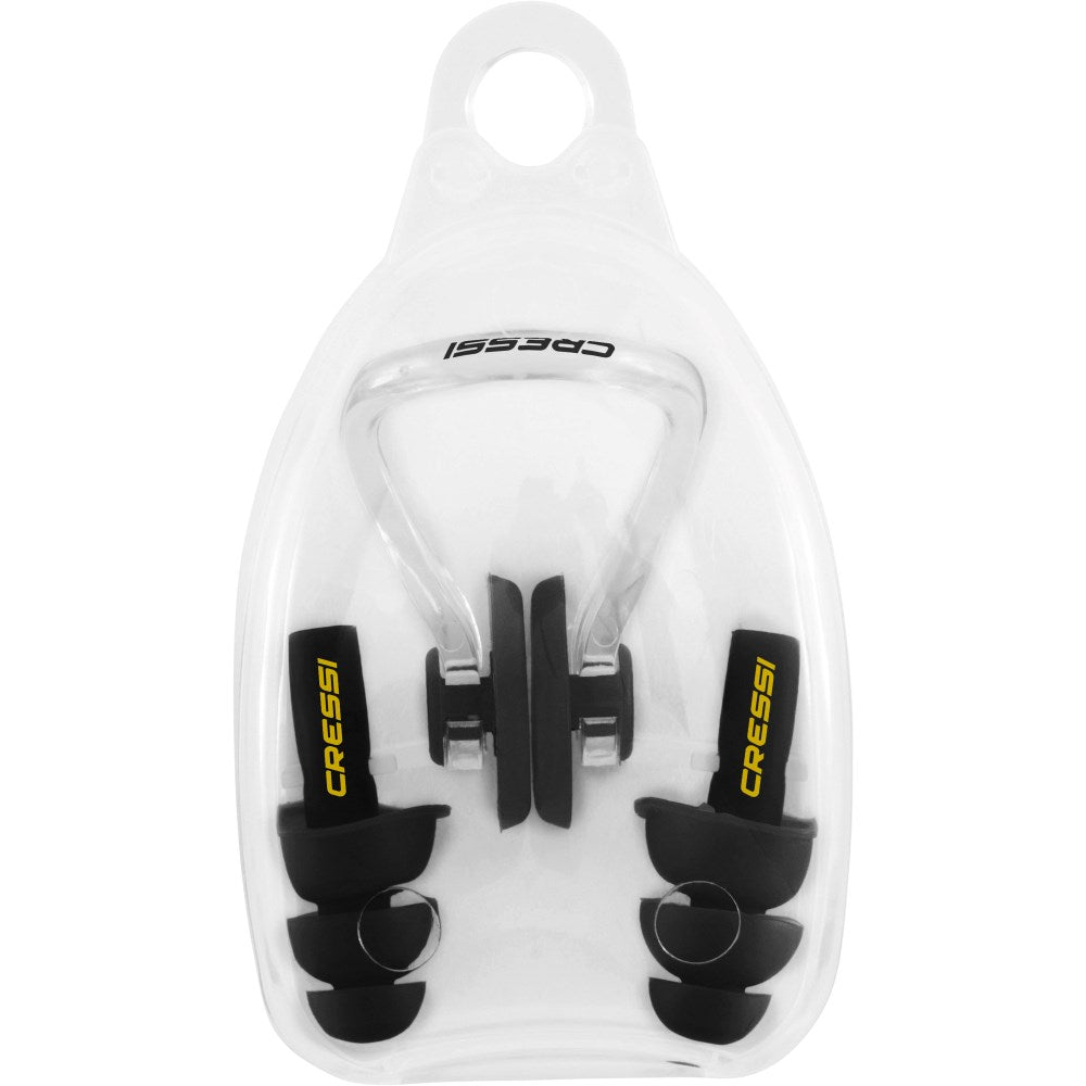 Cressi Swim Aqua Kit - Ear Plugs + Nose Clip