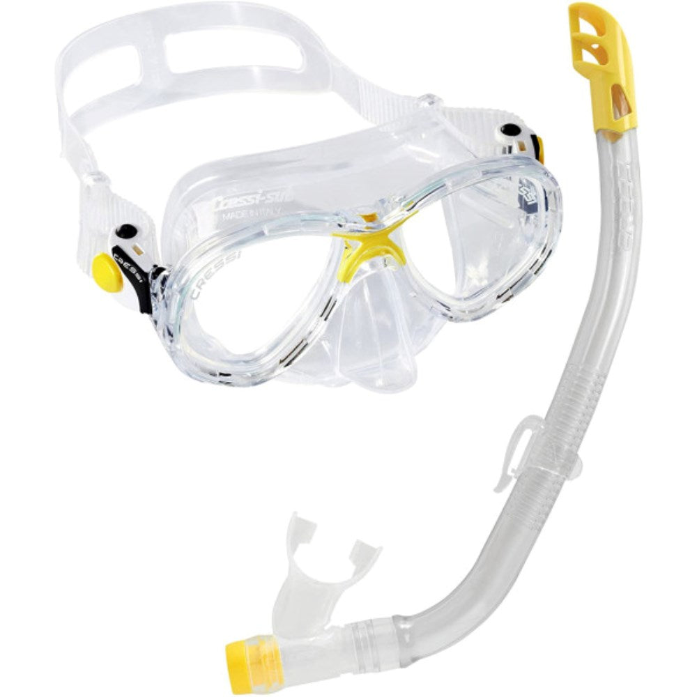 Cressi Marea Junior Dive Mask & Gamma Mask & Snorkel Set