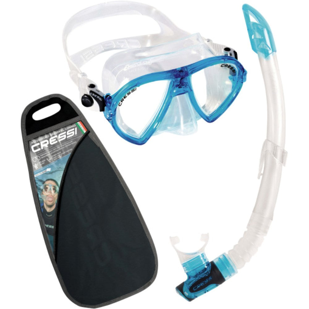 Cressi Ocean Dive Mask + Gamma Snorkel Set