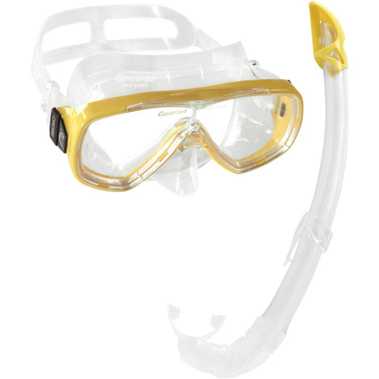 Cressi Onda Dive Mask + Mexico Snorkel Set