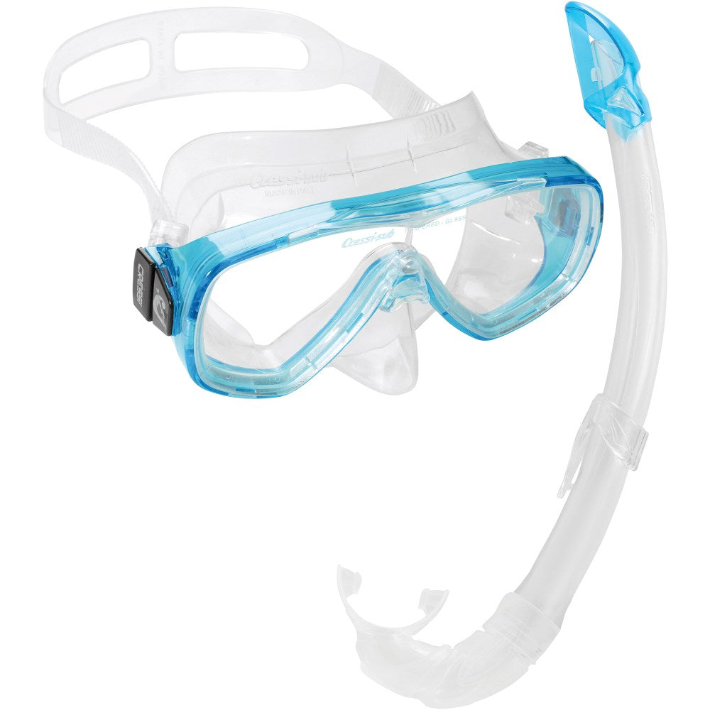 Cressi Onda Dive Mask + Mexico Snorkel Set