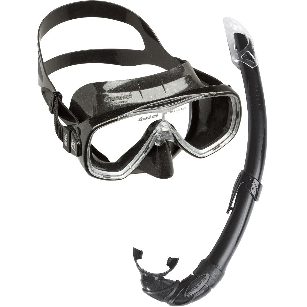 Cressi Onda Dive Mask + Mexico Snorkel Set