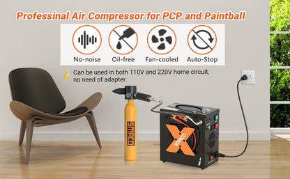 Smaco Portable High Pressure 4500Psi Electric Air Compressor