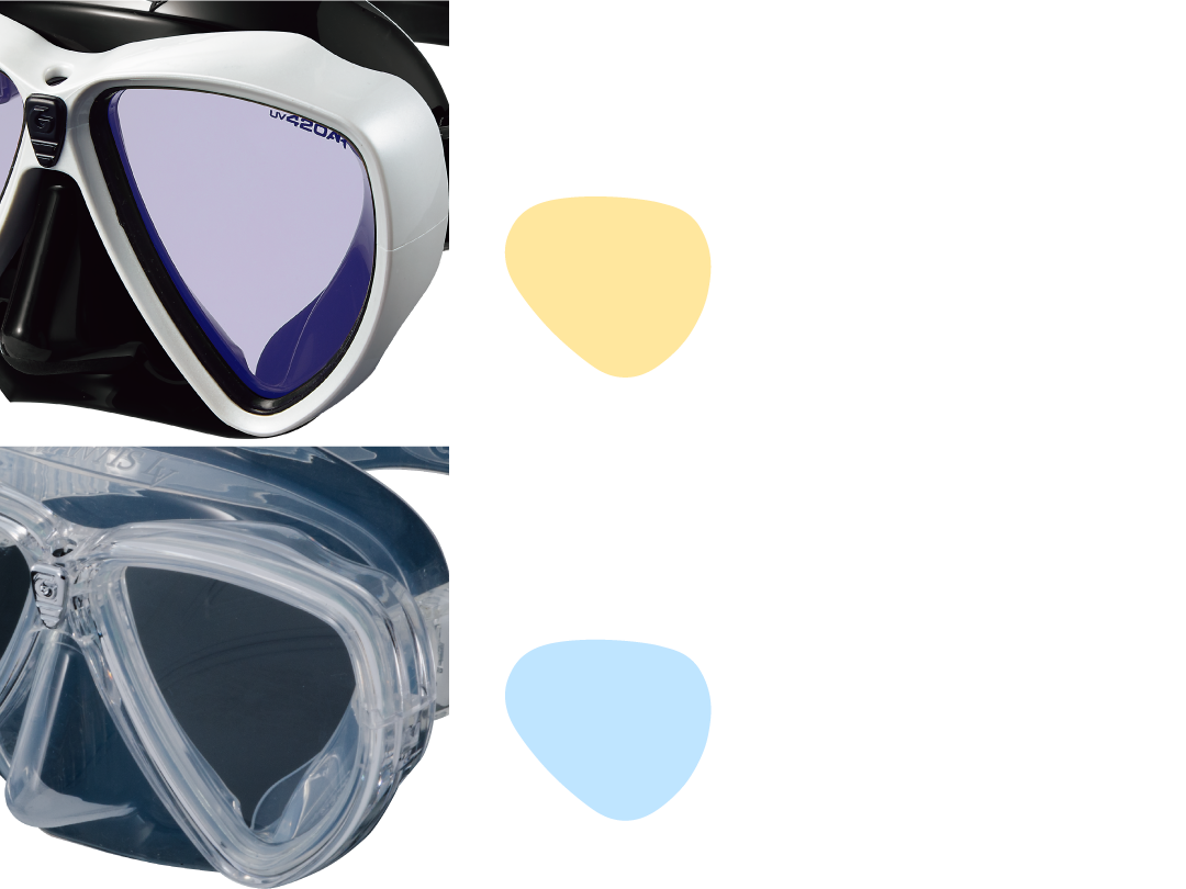 GULL MANTIS LV dive mask for scuba diving and skin diving