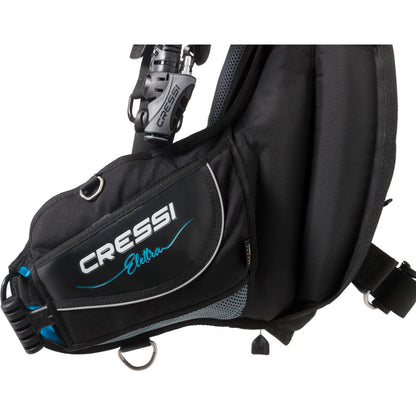 Cressi Elettra 女士 BCD + MC9 紧凑型调节器 + 八达通 + 迷你 Spg 套装 - Elettra 套装