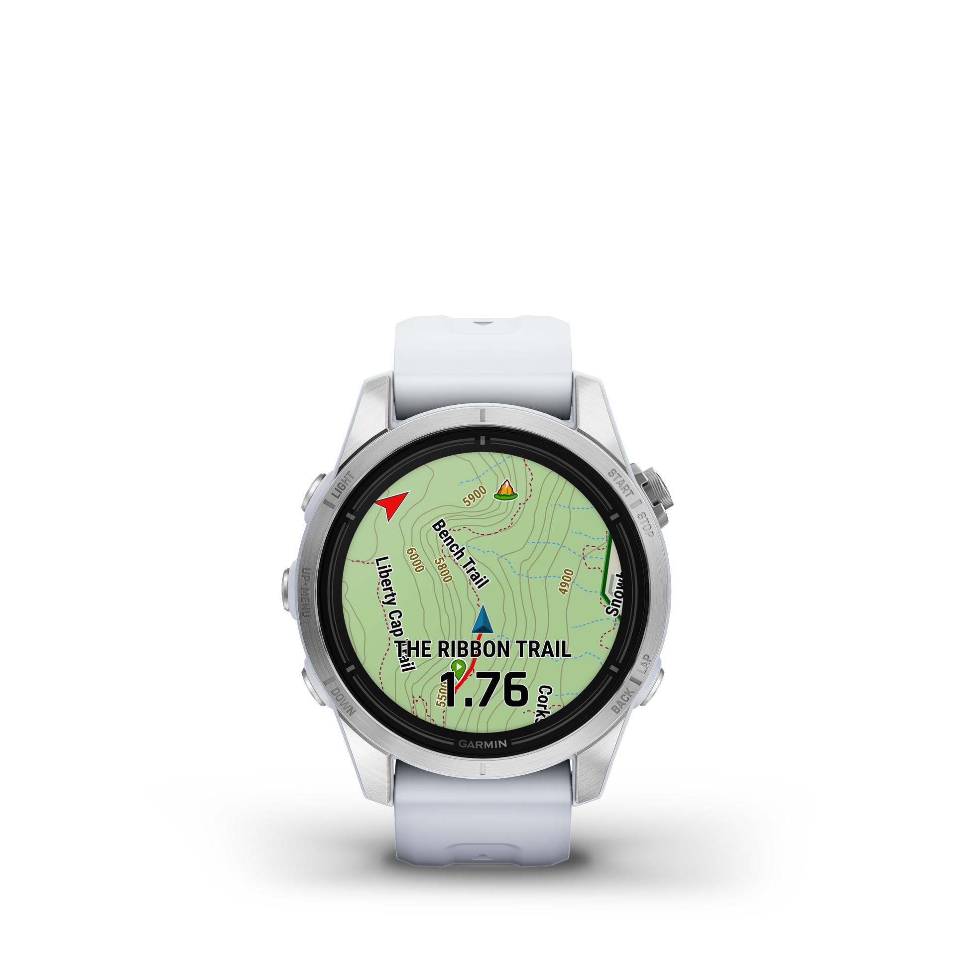  Garmin epix Gen 2, Premium active smartwatch, Health and  wellness features, touchscreen AMOLED display, adventure watch with  advanced features, white titanium : Electronics