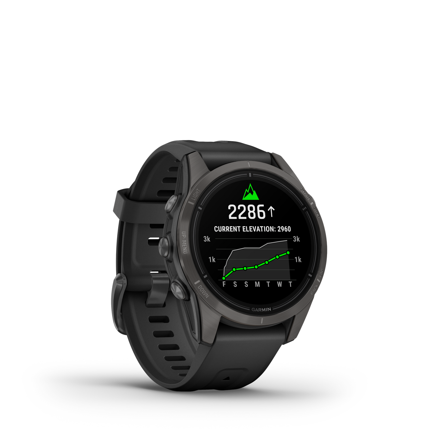 Garmin Epix™ Pro（第 2 代）- 蓝宝石版 42 毫米智能手表