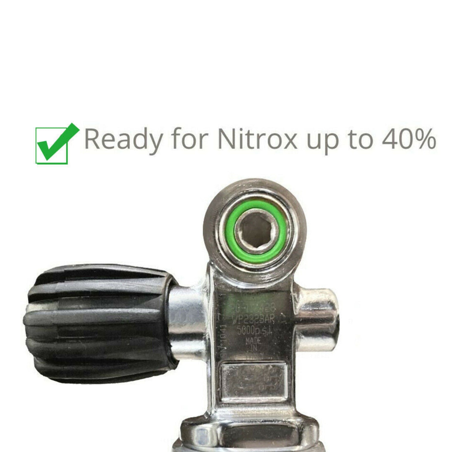 Faber Steel Cylinder 9L - 232 Bar with Option Valve