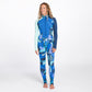 Fourth Element Fin Hydroskin Suit Blue Pattern - Women