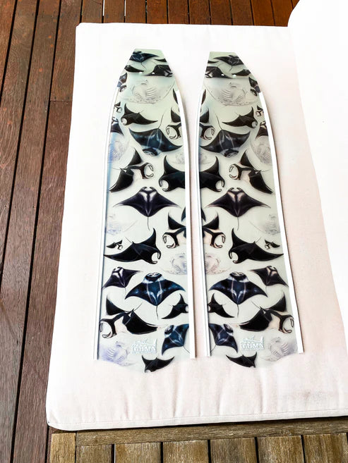 Divermon Manta Free Diving Fins Blades - Composite Soft