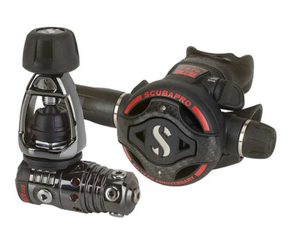 Detailed view of the first and second stage anniversary regulator design
