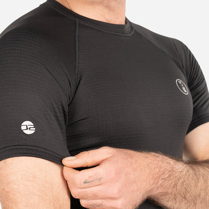 Fourth Element J2 Short Sleeves Top Black - Ocean Positive - Men