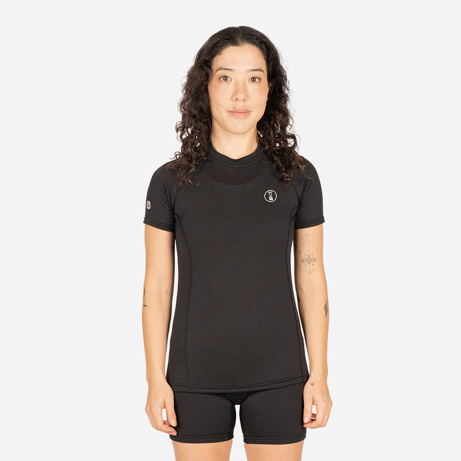 Fourth Element J2 Shorts Black - Ocean Positive - Women