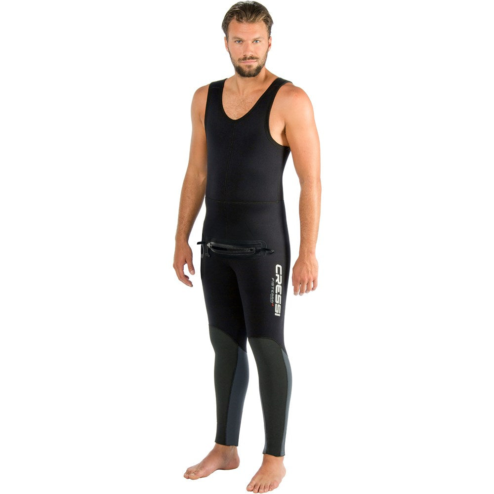 Cressi Fisterra Neoprene Wetsuit 8mm 2PC with P-Zip - Men