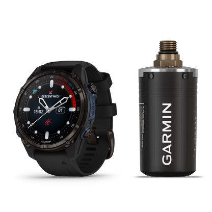 Garmin Descent™ Mk3i – 51mm Carbon Grey DLC Titanium + Descent T2 Transceiver (Option)