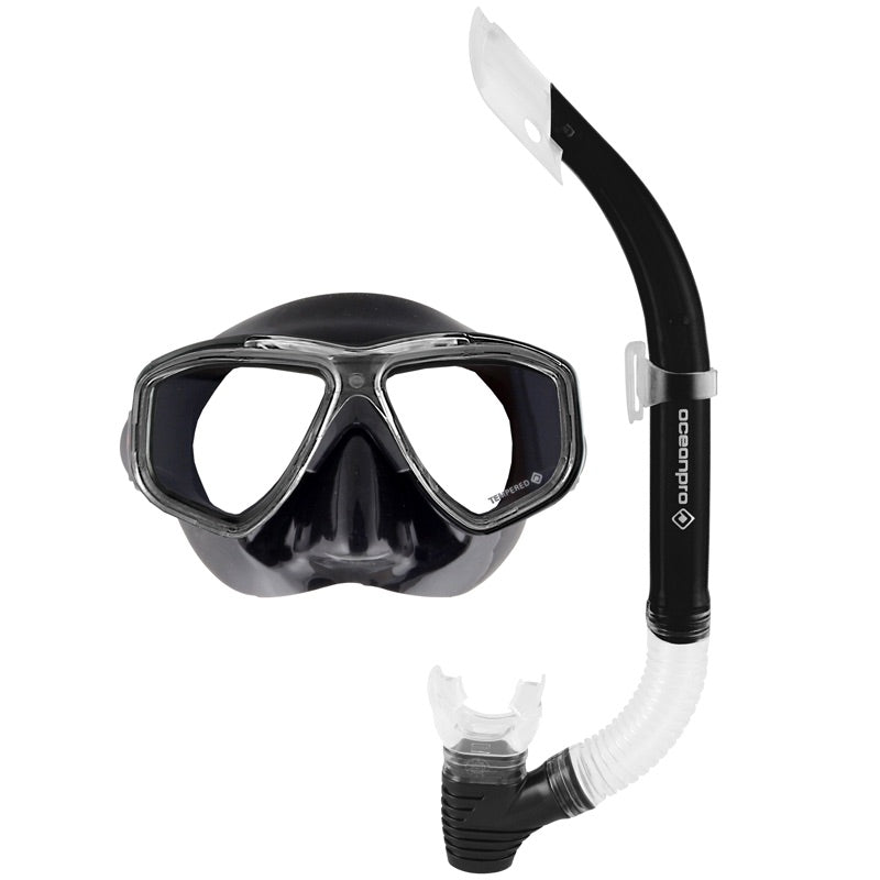 Oceanpro Eclipse + Oasis Mask Snorkel Set