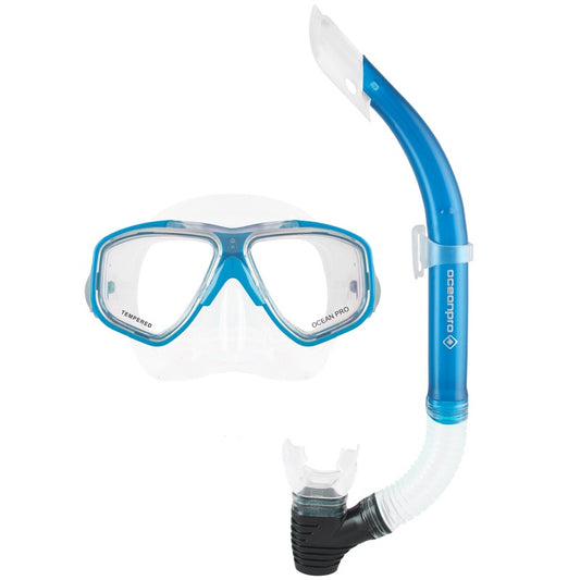 Oceanpro Eclipse + Oasis Mask Snorkel Set