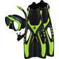 Oceanpro Bondi Mask + Snorkel + Fins Set - Junior