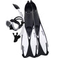 Oceanpro Gnaraloo Mask + Snorkel + Fins Set