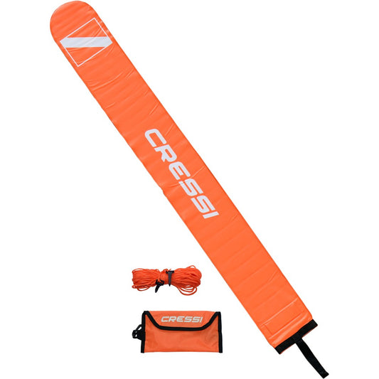 Cressi PSD Signal Tube Surface Marker Buoy SMB - 130cm