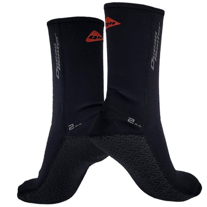 Ocean Hunter Plush Fin Socks - 2mm