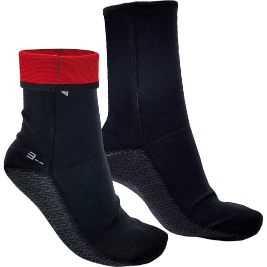 Ocean Hunter Plush Fin Socks - 3mm