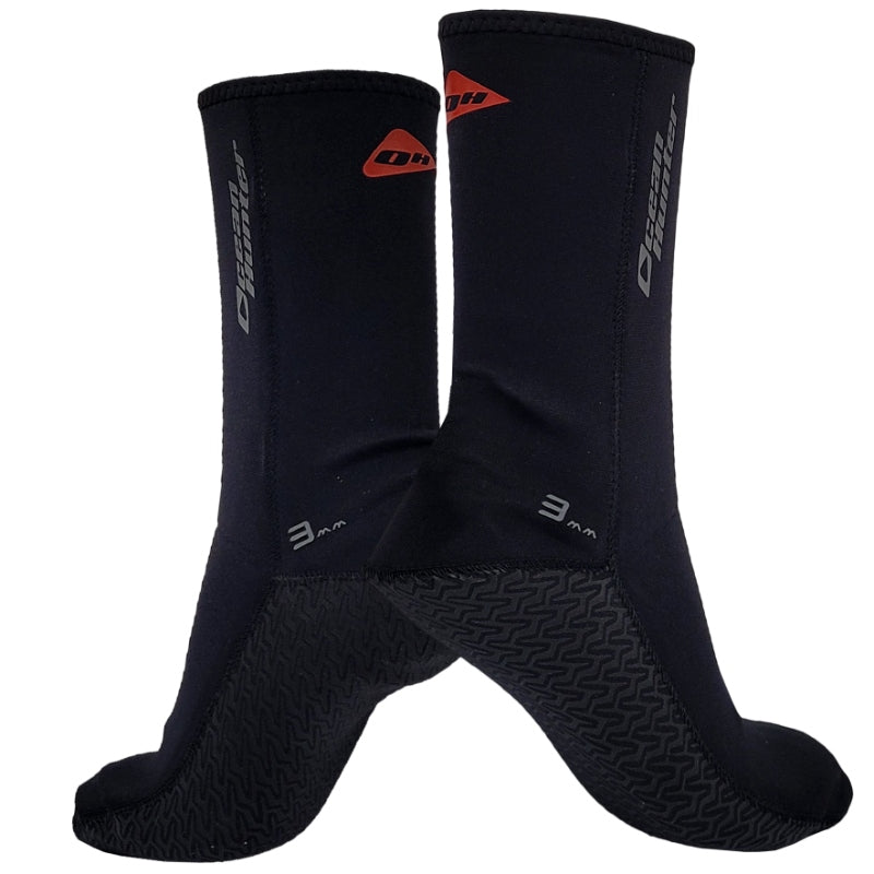 Ocean Hunter Plush Fin Socks - 3mm