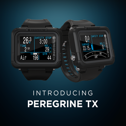 Shearwater Peregrine TX Dive Computer with Optional Swift Transmitter