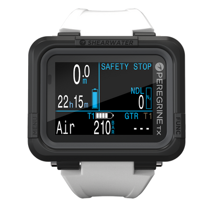 Shearwater Peregrine TX Dive Computer with Optional Swift Transmitter