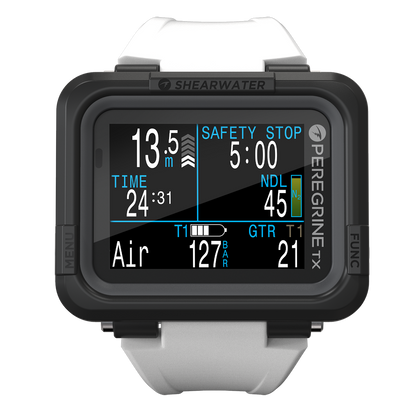 Shearwater Peregrine TX Dive Computer with Optional Swift Transmitter