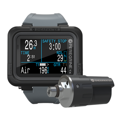 Shearwater Peregrine TX Dive Computer with Optional Swift Transmitter