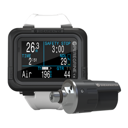 Shearwater Peregrine TX Dive Computer with Optional Swift Transmitter