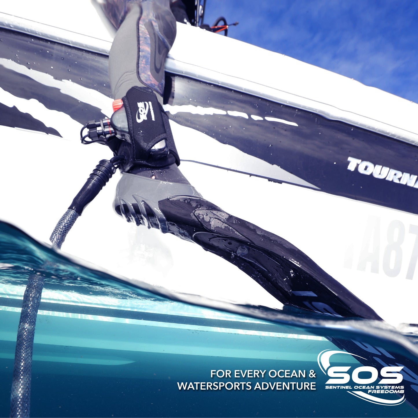 SOS Freedom8 Shark Deterrent | Electronic Shark Deterrent Device | Infinity Dive