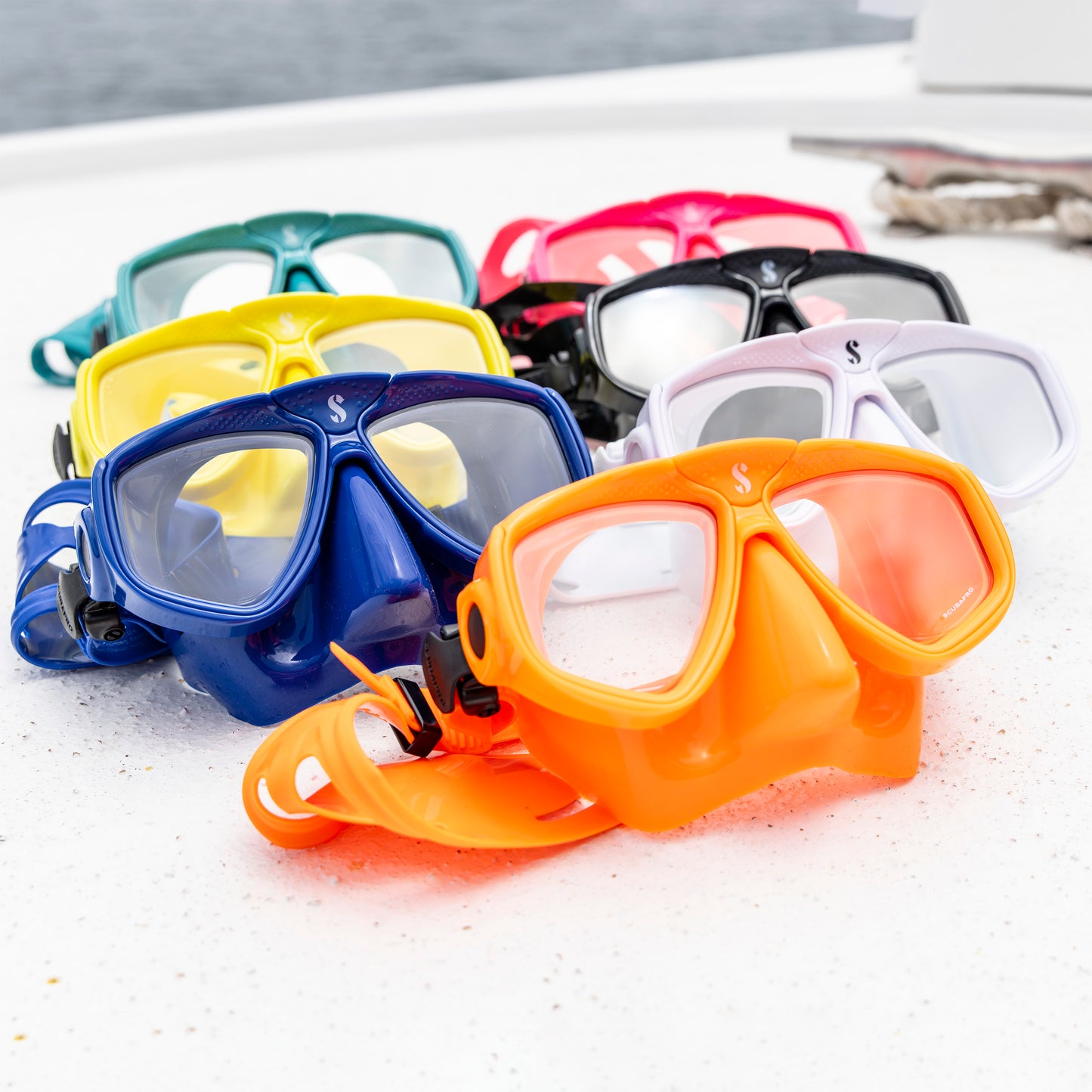 Scubapro Zoom Lite Dive Mask - Dual-Lens, Lightweight & Anti-Fog
