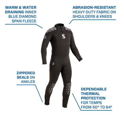 Scubapro Everflex Yulex Dive Steamer Wetsuit - 5/4mm - Men