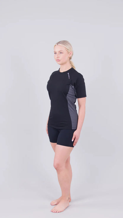 Sharkskin Rapid Dry Rashie Short Sleeve Top - Unisex