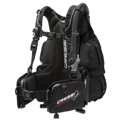 Cressi Scorpion BCD + MC9 紧凑型调节器 + Octopus + Mini Spg 套装 - 蝎子套装