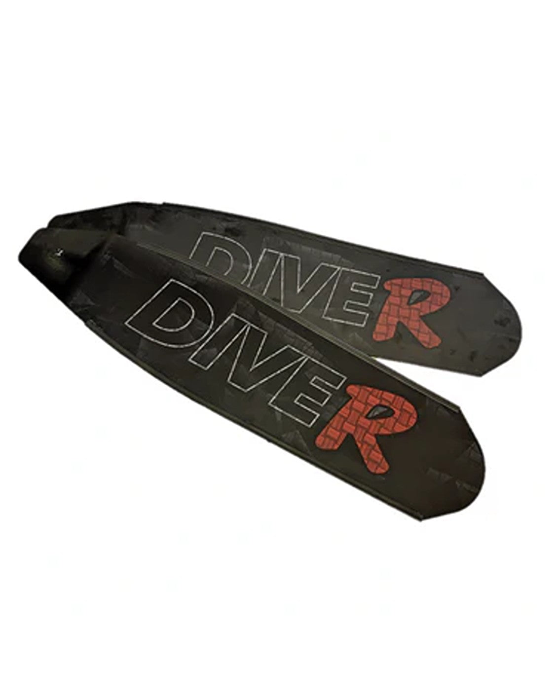 DiveR - Innegra Black Free Diving Fin Blades