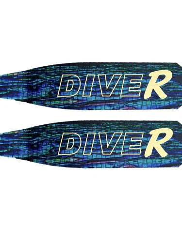 DiveR - Paua Free Diving Fin Blades