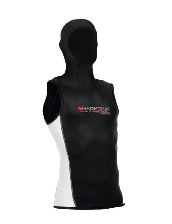 Sharkskin Chillproof Sleeveless Vest with Hood - Men